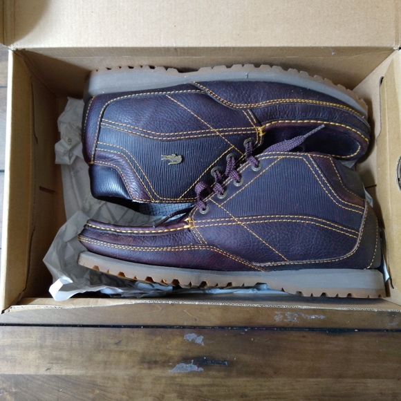 Lacoste Men leather shoes - Picture 6 of 8